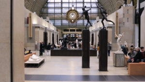 Motion design pedagogie culturelle audiovisuelle musee Orsay